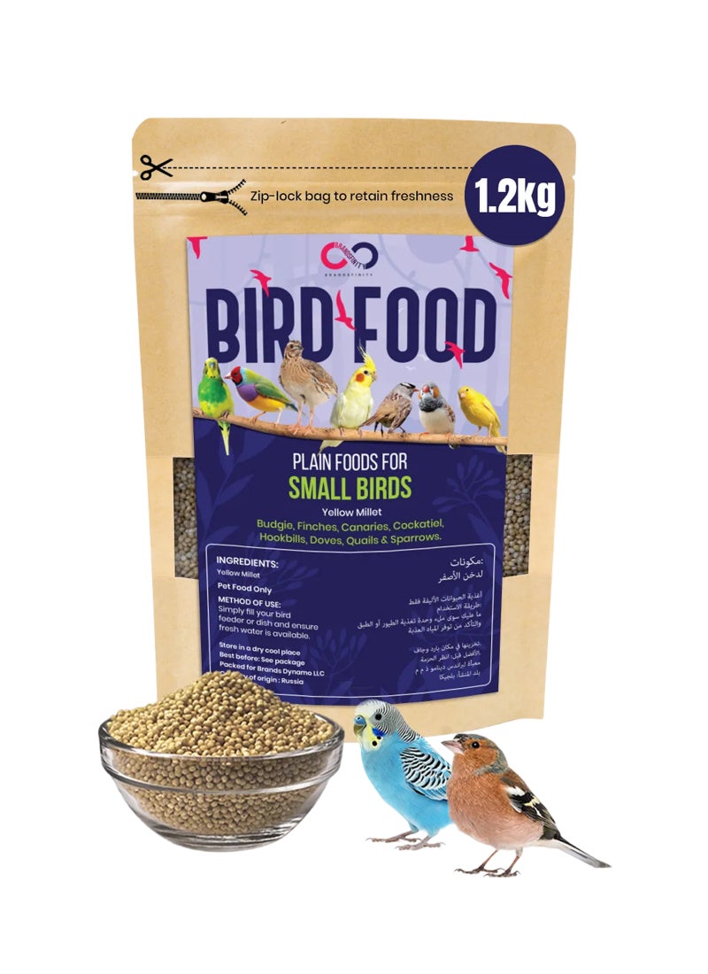 BRANDSFINITY Plain Food For Small Birds - Image 1